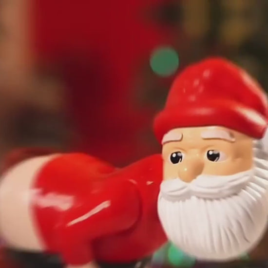 Bubble Blowing Santa blowing bubbles with music and lights